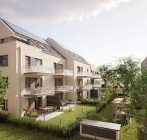 Verkaufsstart - Große, sonnige Dachterrasse, Bad mit Tageslicht, Gäste-WC, KfW 40 QNG - Nürnberg Großgründlach