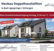 Offene Grundstücksbesichtigung: Sonntag, den 27.04 von 11 bis 12 Uhr - Schlangen
