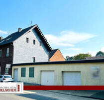 Wohnhaus mit 2 Garagen und großem Grundstück, Werkstatt und Lagerfläche, in Geilenkirchen-Leiffarth