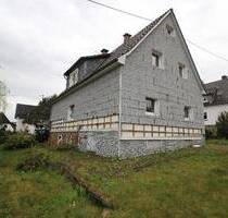 Renovierungsbedürfiges 1-2-Familienhaus 2 Bäder 2 Heizungen Garage schönes Grundstück zentrumsnah - Gummersbach