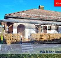 WALMDACH BUNGALOW MIT ELW UND HERRLICHER AUSSICHT NUTZBAR ALS ZWEIFAMILIENHAUS - Vilshofen