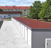 Garagenhof in Riesa, Am Hang 30 zu erwerben. 8er Neubau-Garagen-Paket sichern und Vermögen schützen!