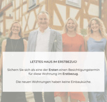 ERSTBEZUG! LETZES HAUS! Größere 4-Zimmer-Wohnung mit 2 Bädern und West-Loggia - Bamberg Kasernen West
