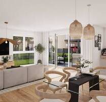 Moderne 4-Zimmer-Gartenwohnung im Effizienzhaus 40 - Hofheim