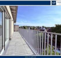 Wohnkomfort auf höchster Ebene: Penthouse-Maisonette-Wohnung mit Lift, Kamin und fünf Zimmern - Berlin / Pankow