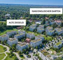 Bogenhausen - Alte Ziegelei. Großzügige, helle 2-Zimmer Wohnung im 3. OG mit Süd-Balkon, Keller & TG - München