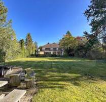 Baugenehmigung mit Tiefgarage. Traumgrundstück. - Grünwald