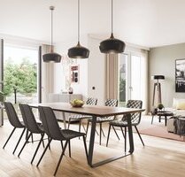 Weitläufige 3-Zimmer-Erdgeschosswohnung mit großer Terrasse und Privatgarten - Leipzig Stötteritz