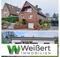 2 Häuser, 1 Preis - perfektes Mehrgenerationenwohnen in großzügigem Ein- Zweifamilienhaus + Bungalow auf 798 m² Grdst. - Itzehoe
