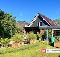 Kernsaniertes Einfamilienhaus mit Doppelgarage und Blick ins Grüne am Ortsrand von Rastede (Obj.-Nr.: 6567)