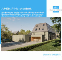 AVENIR HALSTENBEK - Willkommen in der Zukunft: Nachhaltigkeit auf einem neuen Niveau mit PV uvm.