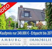 Preiswerte und gepflegte Doppelhaushälfte aus 1985 auf Erbpacht bis 2078 in 24558 Henstedt-Ulzburg