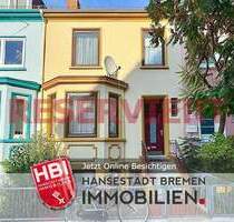 Flüsseviertel Charmantes Reihenmittelhaus mit historischem Flair und Garten - Bremen Neustadt