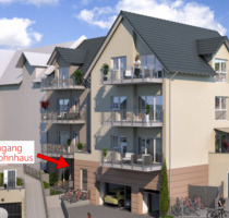 Neubau Dachgeschosswohnung mit fantastischen Fernblick über Rheinhessen - Essenheim