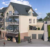 Neubau Dachgeschosswohnung mit fantastischen Fernblick über Rheinhessen - Essenheim