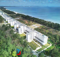 Ostseeblick pur - Binz-Prora - ETW, klein aber fein, Einbauküche, Seeblick, Abstellraum, Aufzug, TG- Stellplatz, voll möbliert