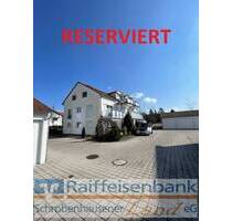 RESERVIERT: Freie 2-Zimmer-Balkongeschosswohnung, Garage, Stellpl., EBK, neuwertig - Schrobenhausen / Mühlried
