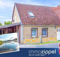 Leben am schönen Haussee in Gerswalde: DHH, 4Zi., Wohn-Kü., 2 Bäder, Nebengebäude, 1.256 m² Grdstück