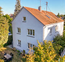 Ein Haus zum Wohlfühlen! Freistehendes 3-FH mit Nutz- und Ziergarten in beliebter Lage in Weiherfeld - Karlsruhe / Weiherfeld Weiherfeld-Dammerstock