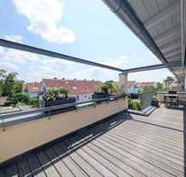 Wohnen über den Dächern: Stilvolle 2-Zimmer-Wohnung mit Süd- & Nordterrasse in bester Allacher Lage - München Allach-Untermenzing