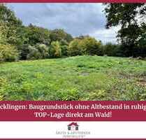 Häcklingen: Baugrundstück ohne Altbestand in ruhiger TOP-Lage direkt am Wald! - Lüneburg / Häcklingen