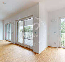 VIDO | Draussen mittendrin: Helle 2-Zimmer-Wohnung mit Loggia in grünem Wohnquartier in Bockenheim - Frankfurt am Main