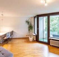 Top gepflegte Balkonwohnung nahe Zamilapark - München Bogenhausen