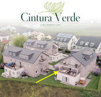 NEUBAU: Ingolstadt-Süd (Hundszell) 2-ZKB-Wohnung (1. OG, Aufzug) mit Süd-Dachterrasse (27,12m²)!
