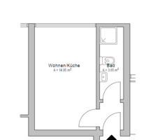 Charmante 1 Zimmer-Wohnung - Ihr neues Zuhause - Furtwangen im Schwarzwald Stadtgebiet