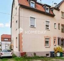 Charmante Doppelhaushälfte - modernisiert, mit kl. Garten, Innenhof - auch als 2-Fam.-Haus nutzbar! - Bad Urach