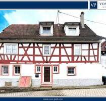 Kernsaniertes Fachwerkhaus - 349.000,00 EUR Kaufpreis, ca.  167,40 m² Wohnfläche in Wiernsheim (PLZ: 75446) Pinache