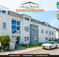 EIN ZUHAUSE ZUM VERLIEBEN: Hochwertige 4-Zi. Wohnung mit Einbauküche, Westbalkon und TG-Stellplätzen - Stutensee Friedrichstal