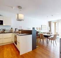 Moderne Zwei-Zimmer-Wohnung mit Loggia und Tiefgargenplatz im Maintor - Zwischen Skyline und Mainufer - Frankfurt am Main