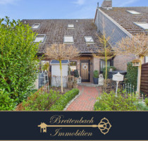 Stuhr - Groß Mackenstedt . Modernisiertes Reihenmittelhaus mit schönen Garten & eigener Garage