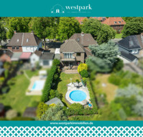 Stilvolle Doppelhaushälfte mit Einliegerwohnung, Pool & sonnigem Garten - Duisburg Bergheim