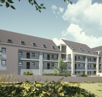 Erstbezug: große 3-Zimmer-Wohnung mit schöner Aussicht vom Balkon - Erlangen Sieglitzhof