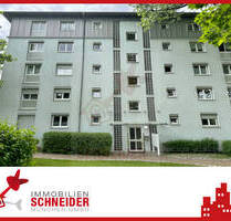 IMMOBILIEN SCHNEIDER - bezugsfr. Schöne 1 Zimmer Wohnung mit Laminatboden, EBK und West-Balkon - Augsburg Göggingen - Nordost