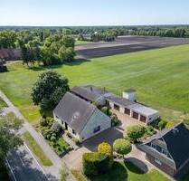 Wohnhaus - Werkstatt - Grünland in schöner Außenbereichslage - Grasberg / Huxfeld