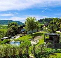 Einfamilienhaus mit PanoramblickFernblick in Traumlage in Sallneck - Kleines Wiesental