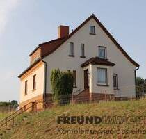 Einfamilienhaus mit Fernblick am Ortsrand von Neukirchen-Nausis
