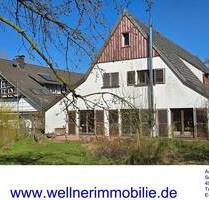 IN RANDLAGE MIT FERNBLICK UND TROTZDEM ZENTRUMSNAH! Historisches Fachwerkhaus, optional mit Obstbaumwiese und Wald! - Bad Essen Eielstädt