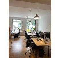 Offener Bereich der Plätze in modernem Ladenbüro zu vermieten - All-in-Miete - München Au-Haidhausen