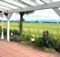 Geräumiges Haus mit Terrasse, Garten und Bergblick in Immenhofen, Ruderatshofen