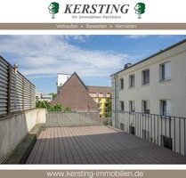 Krefeld City! Großzügige und lichtdurchflutete Wohnung mit großer Dachterrasse in zentraler Lage