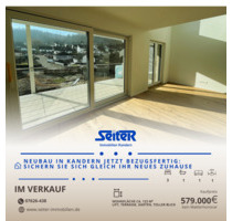 Ihr neues Zuhause wartet auf Sie: Schicke 4,5-Zimmer-Neubauwohnung in Kandern