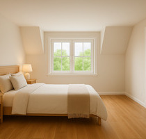Neu ausgebauter Dachboden: modern & offen gestaltete 2-Zimmer-Wohnung in Debring, Stegaurach