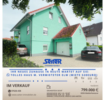 Herbstaktion: Schickes Haus mit vermieteter ELW in Reute (Miete 520 Euro)