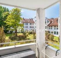 Gepflegte 1-Zimmer-Wohnung mit Balkon und Stellplatz in ruhiger Wohnlage - Gröbenzell