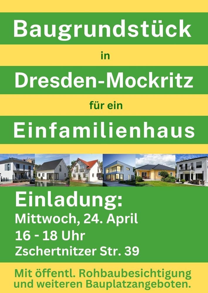 Beste innenstadtnahe Lage für Ihr Einfamilienhaus in Dresden! - Dresden / Mockritz Leubnitz-Neuostra