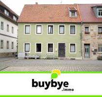 Bad Königshofen i. Grabfeld: Einfamilienhaus mit Innenhof, Gewölbekeller & Nebengebäude - zentrale, ruhige Lage - Bad Königshofen im Grabfeld